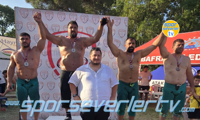 19 Mayıs Engiz Spor Kulübü 6. Yaz Şenliği Karakucak Güreşleri Başpehlivanı Recep Kara