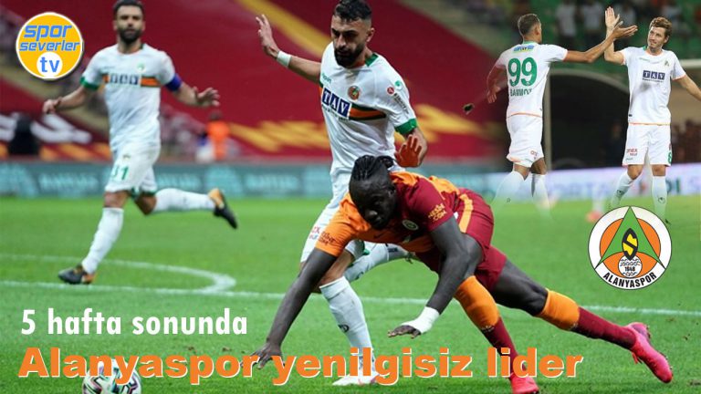 Alanyaspor yenilgisiz lider