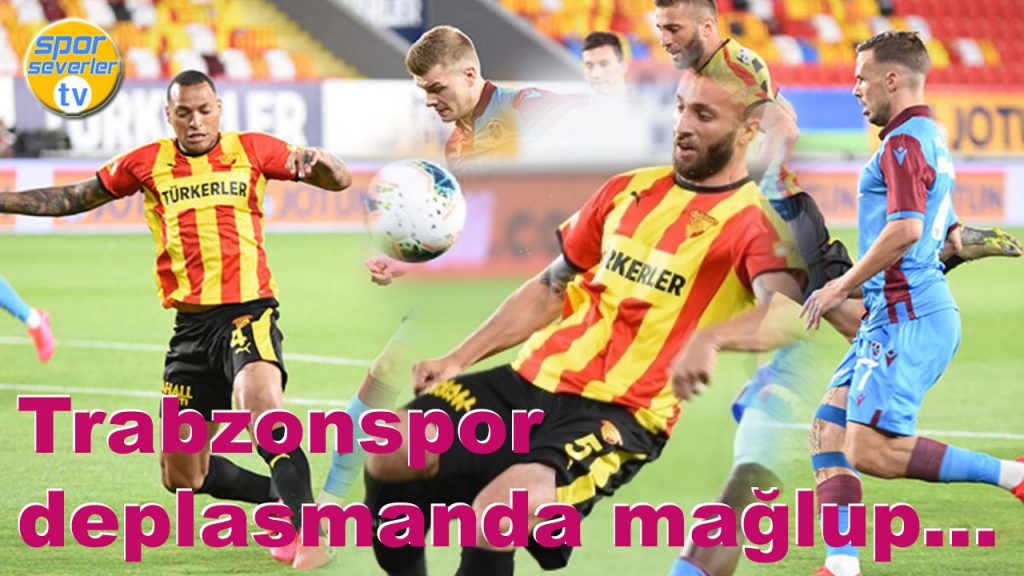 Trabzonspor deplasmanda mağlup...