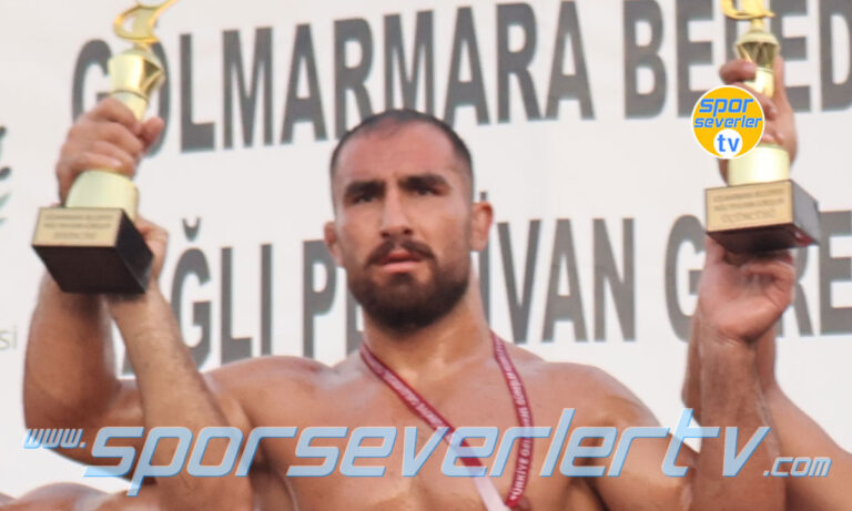 3. Gölmarmara Yağlı Pehlivan Güreşleri Başpehlivanı Feyzullah Aktürk