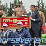 4. Fethiye Mustafa Kiremitli Yağlı Pehlivan Güreşleri Başpehlivanı Cengizhan Şimşek
