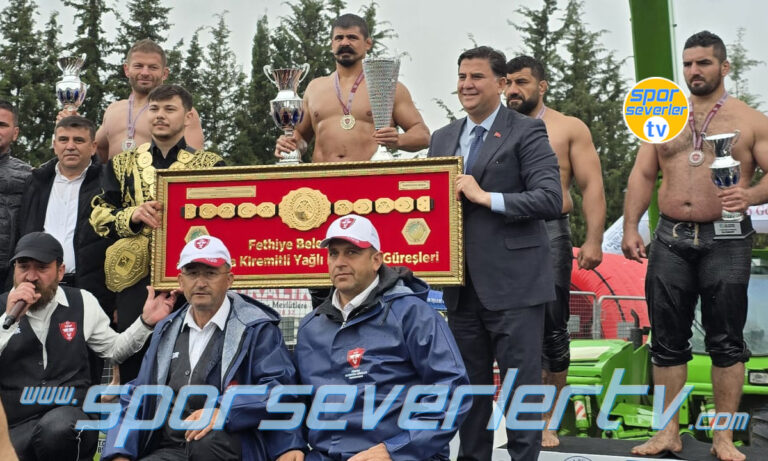 4. Fethiye Mustafa Kiremitli Yağlı Pehlivan Güreşleri Başpehlivanı Cengizhan Şimşek