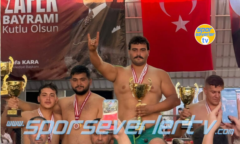 40. Hacıalanı Karakucak Güreşleri Başpehlivanı Beytullah Keskin