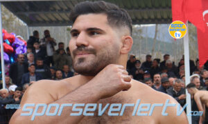 5. Ulubeyler Yağlı Pehlivan Güreşleri Başpehlivanı Erkan Taş