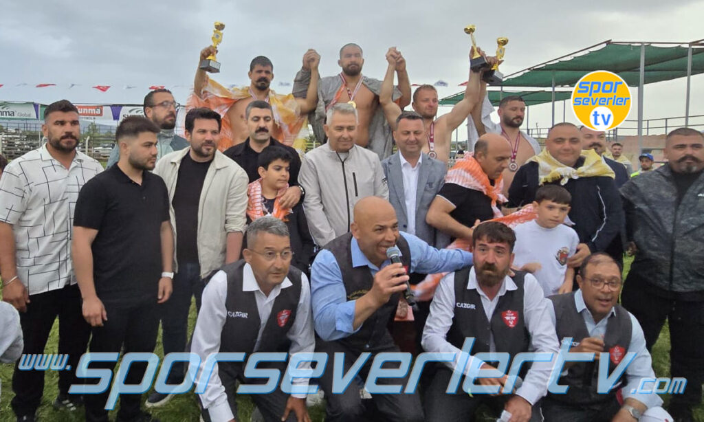 567. Çağlak Festivali Yağlı Pehlivan Güreşleri Başpehlivanı Feyzullah Aktürk