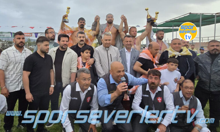 567. Çağlak Festivali Yağlı Pehlivan Güreşleri Başpehlivanı Feyzullah Aktürk