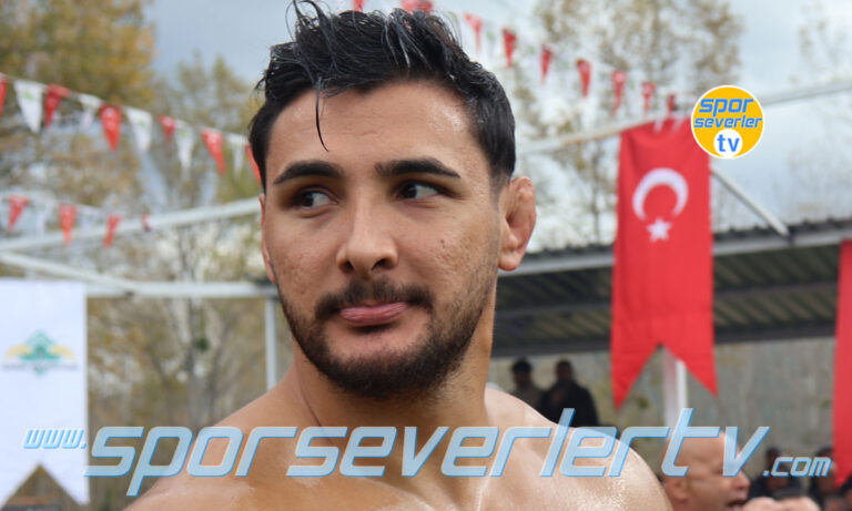 633. Alaçam Geyikkoşan Yağlı Pehlivan Güreşleri Başpehlivanı Mustafa Taş
