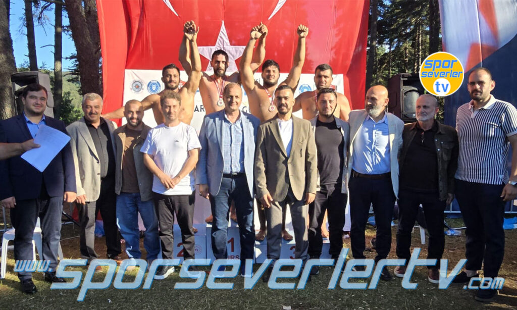 7. Elmalı Alıç Yaylası Karakucak Güreşleri Başpehlivanı İsmail Can