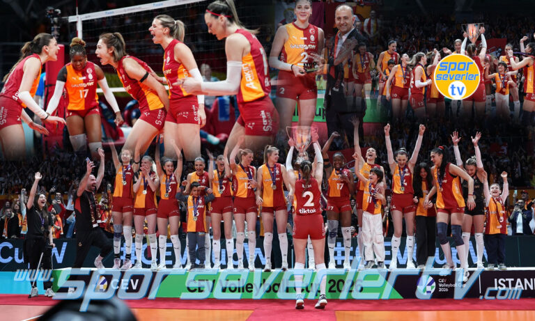 CEV Kupası Şampiyonu Galatasaray Daikin