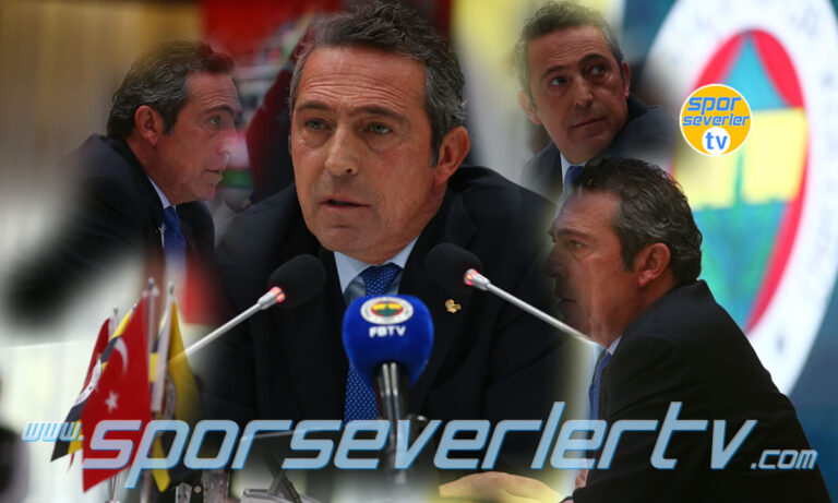Fenerbahçe Spor Kulübü Başkanı Ali Koç'un açıklamaları