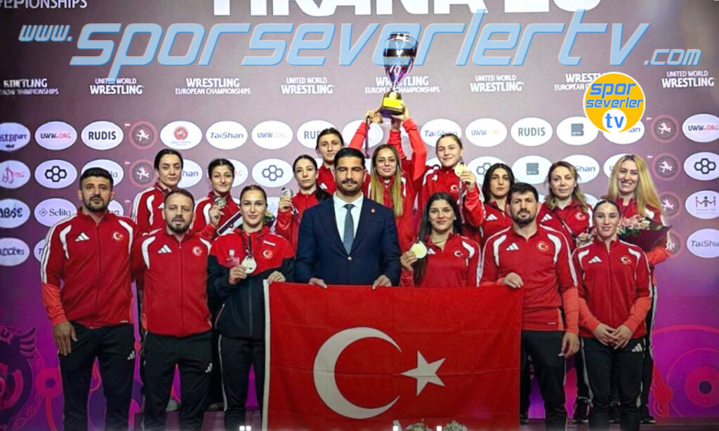 Kadın Güreş A Milli Takımımız Avrupa 2.'si