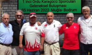 Karagücü sporcularının geleneksel buluşması