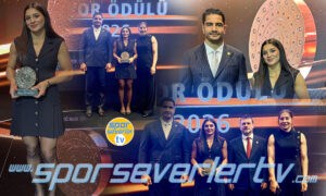 Koç Spor Ödülü Şampiyon Nesrin Baş'ın