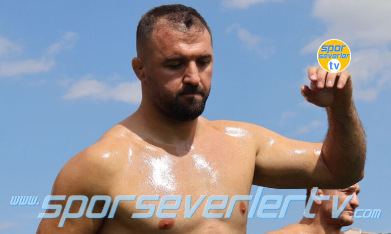 Özkan Yılmaz Başpehlivan ile 632. Geyikkoşan Yağlı Pehlivan Güreşleri’nde kısa röportaj