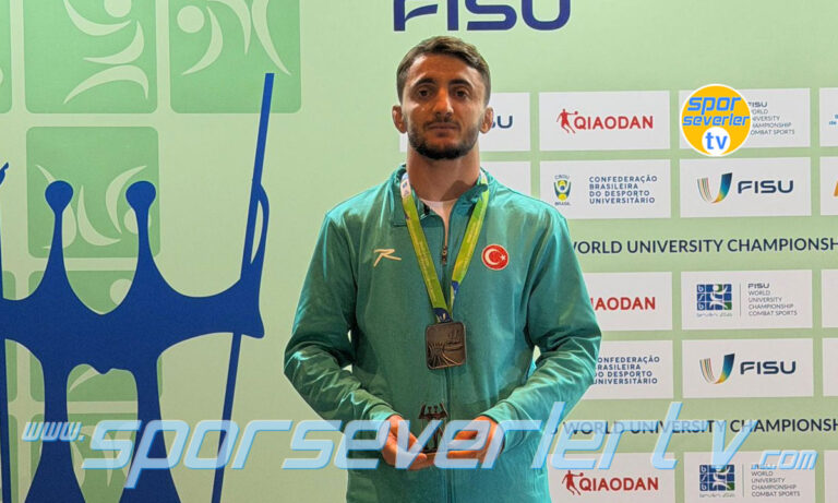 Servet Angi'den FISU Dünya Üniversiteler Şampiyonası'nda Gümüş