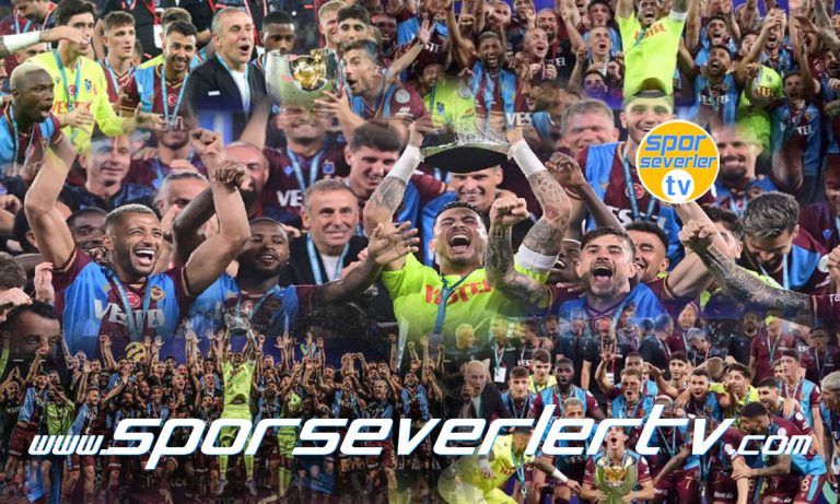 Süper Kupa Şampiyonu Trabzonspor