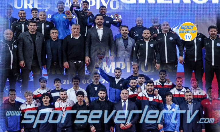 Türkiye Büyükler Grekoromen Güreş Şampiyonası Şampiyonu ASKİ Spor