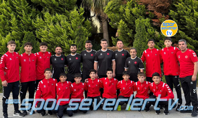 U15 Grekoromen Güreş Milli Takımı Avrupa Şampiyonası'nda
