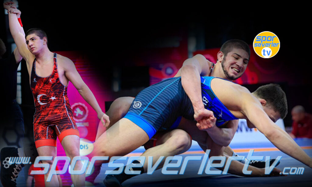 U17 Avrupa Güreş Şampiyonası'nda Cemal Yiğit Purcu'dan Bronz