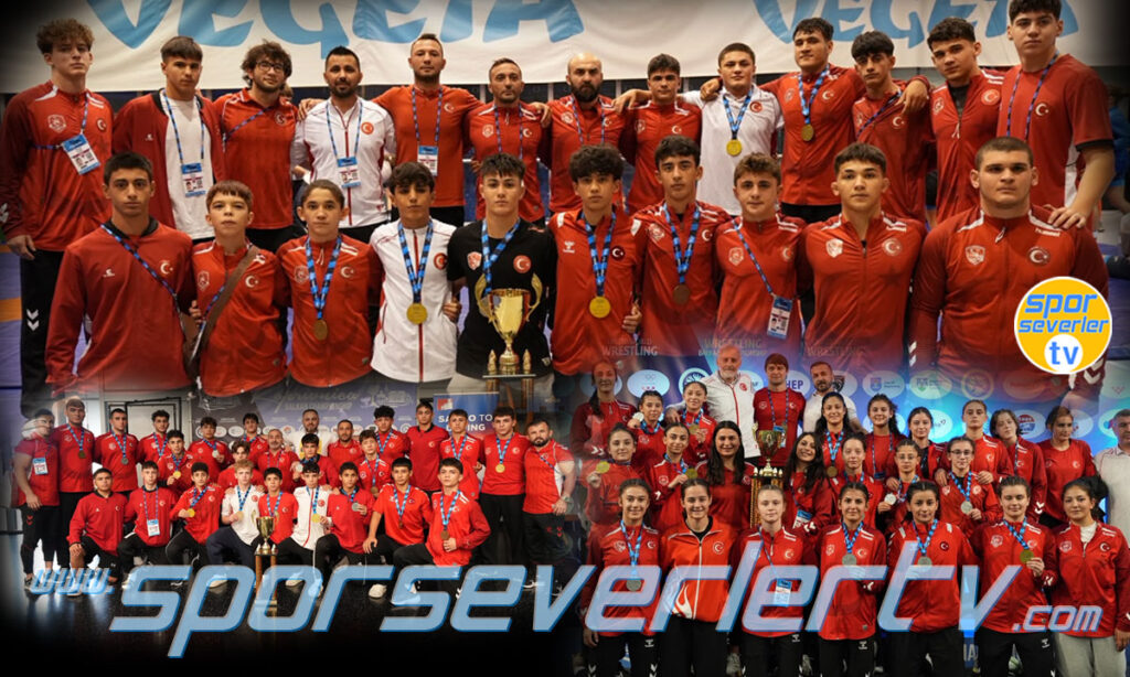 U17 Güreş Milli Takımı 3 stilde de Balkan Şampiyonu