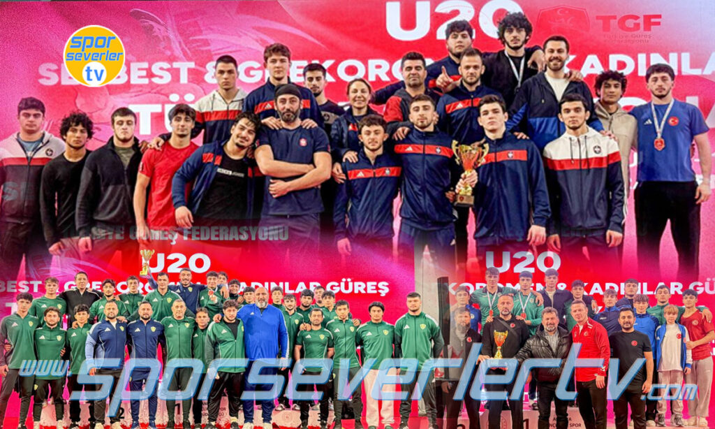 U20 Grekoromen Güreş Türkiye Şampiyonası 1.'si İstanbul Büyükşehir Belediyesi