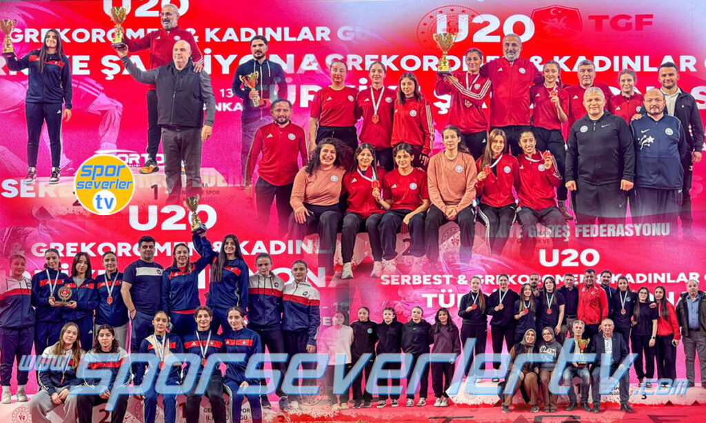 U20 Kadınlar Güreş Türkiye Şampiyonası 1.'si Ankara ASKİ Spor Kulübü