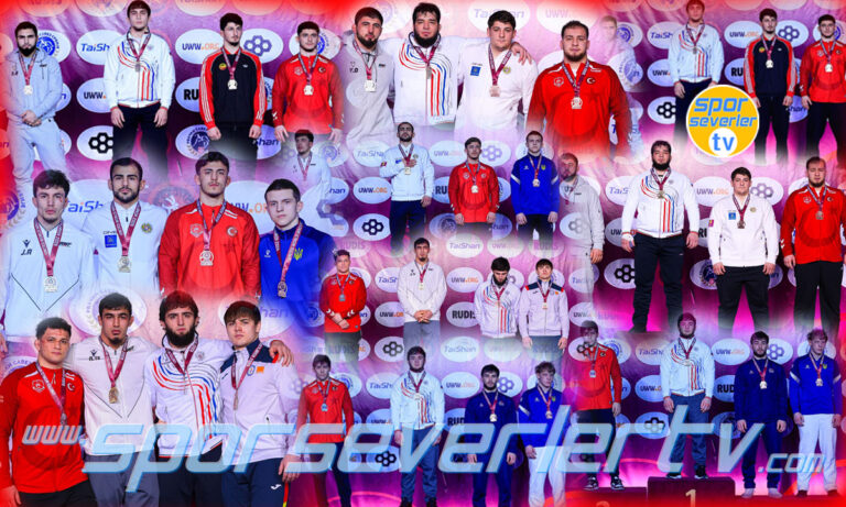 U23 Avrupa Şampiyonası’nda Serbest Stilde 5 Madalya