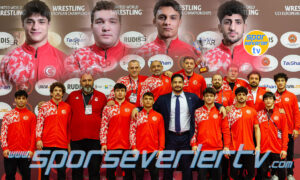 U23 Grekoromen Güreş Milli Takımı Avrupa 3.sü