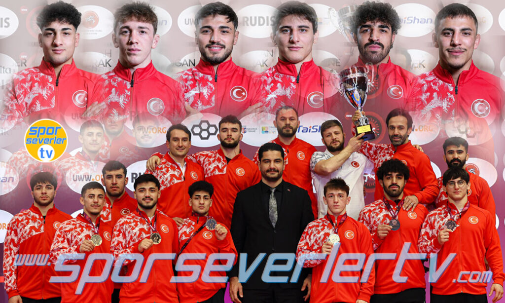 U23 Serbest Güreş Milli Takımı Avrupa 2.'si