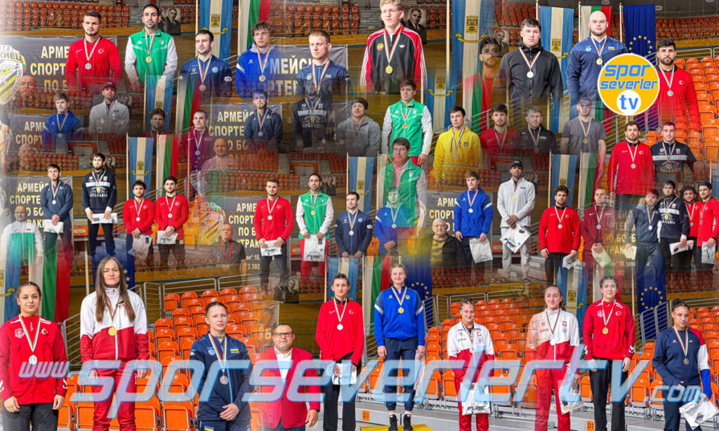 Uluslararası Dan Kolov - Nikola Petrov Turnuvası'nda güreşçilerimiz madalyaya doymuyor