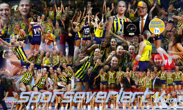 Voleybolda da Şampiyon Fenerbahçe